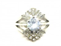 Diamond White Classic Ring