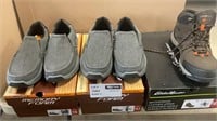 1 LOT 1- SKECHERS SLIP-ON SHOES SIZE 10./