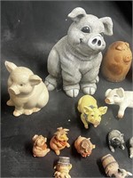 Pig Figurine Collection