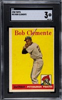 1958 Topps Bob Clemente 52 Grade 3