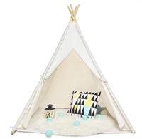 Sisticker Teepee Tent for Kids 47x47x61in