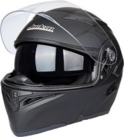 NEW $100 (M) Full Face Motorcycle Helmet Dual