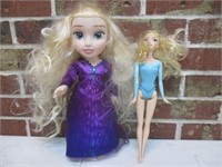 Elsa 14" Singing Doll & 12" Elsa