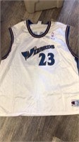 size 52 #23 wizards jersey