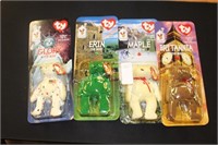 4- mcdonalds TY beanie baby collectibles