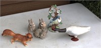 Vintage Animal Figurines Lot