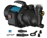 FLUENTPOWER 1.5HP Portable Garden Booster Pump