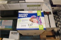 2-74ct overnight diapers size 4