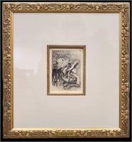 Pierre-Auguste Renoir, Le Chapeau Epingle, Etching
