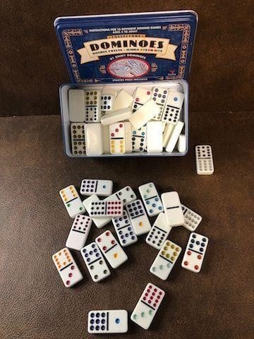 Dominoes 1998 replacements has double sixes