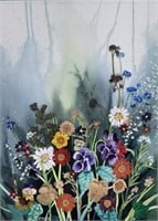 Emel Donor 14x11 WC/Collage Wildflowers