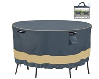 Round Patio Furniture Cover Heavy Duty 62 Inch
