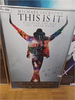 Michael Jackson's "This Is It" poster approx 20x30