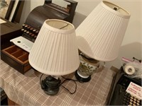 Pair of Small Lamps
