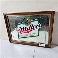 Miller High Life 18"x13" Framed Mirror Decor