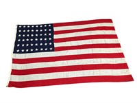 Large Antique 48 Star American Flag