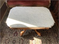 Marble top Coffee Table 32.5" x 22.5"