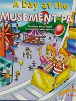 A Day at The Amusement Park - Child's Book -