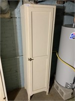 Single Door Wood Cabinet 18" x 14" x 66.5"