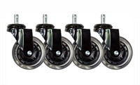 $60 Rubber Casters Set of 4
