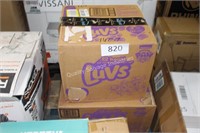2- boxes ass luvs diapers size 2&4