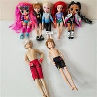 Disney Princess Dolls Lot Hasbro Mattel