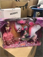 New Princess Doll Playset with Unicorns Toys