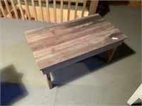Homeade Wood table, 45.5x25.5x22