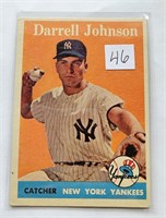 1958 Topps Darrell Johnson 61