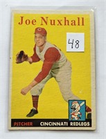 1958 Topps Joe Nuxhall 63