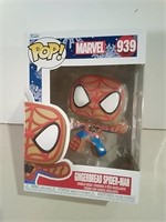 Gingerbread Spider-Man Funko Pop Bobble-Head