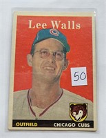 1958 Topps Lee Walls 66