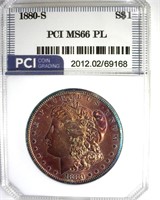 1880-S Morgan MS66 PL LISTS $625