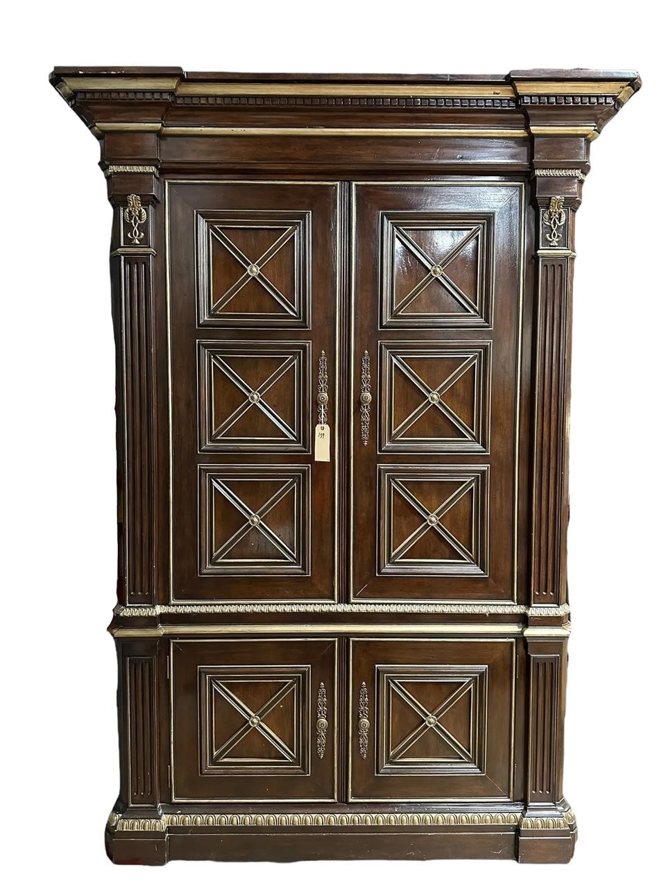 Philippe Langdon Contemporary Rustic Style Armoire