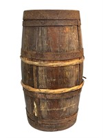 Antique Koon Chun Soy Sauce Barrel
