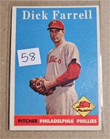 1958 Topps Dick Farrell 76