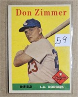 1958 Topps Don Zimmer 77