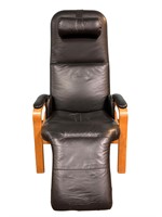 Backsaver Zero Gravity Leather Chair