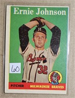 1958 Topps Ernie Johnson 78
