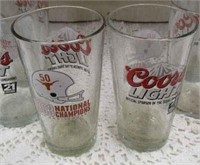 Set of 2 Coors Light University of Texas Longhorns