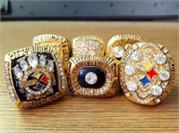 Pittsburgh Steelers Set Championship Rings NEW