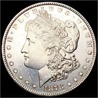 1878 8TF Morgan Silver Dollar CHOICE BU