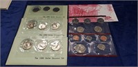 (3) 1980 Dollar Souvenir Coin Sets & (1) 1999