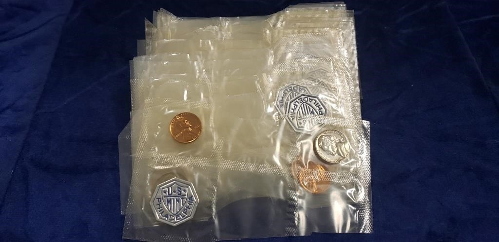(20) Assorted U.S. Philadelphia Mint Pennies &