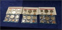 (3) U.S. Mint Uncirculated Coin Sets (1974, 1975
