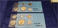 (2) U.S.  Denver Mint Souvenir Coin Sets