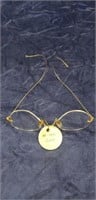 (1) Vintage 14K Gold Pair Of Eye Glasses