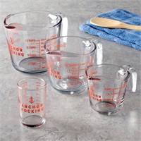 New $30 Glass Measuring Cups, 3 Piece