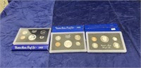 (3) U.S. Proof Coin Sets (1968, 1969 & 1983)