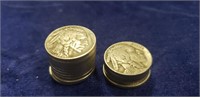 (15) Assorted Indian Head Nickels